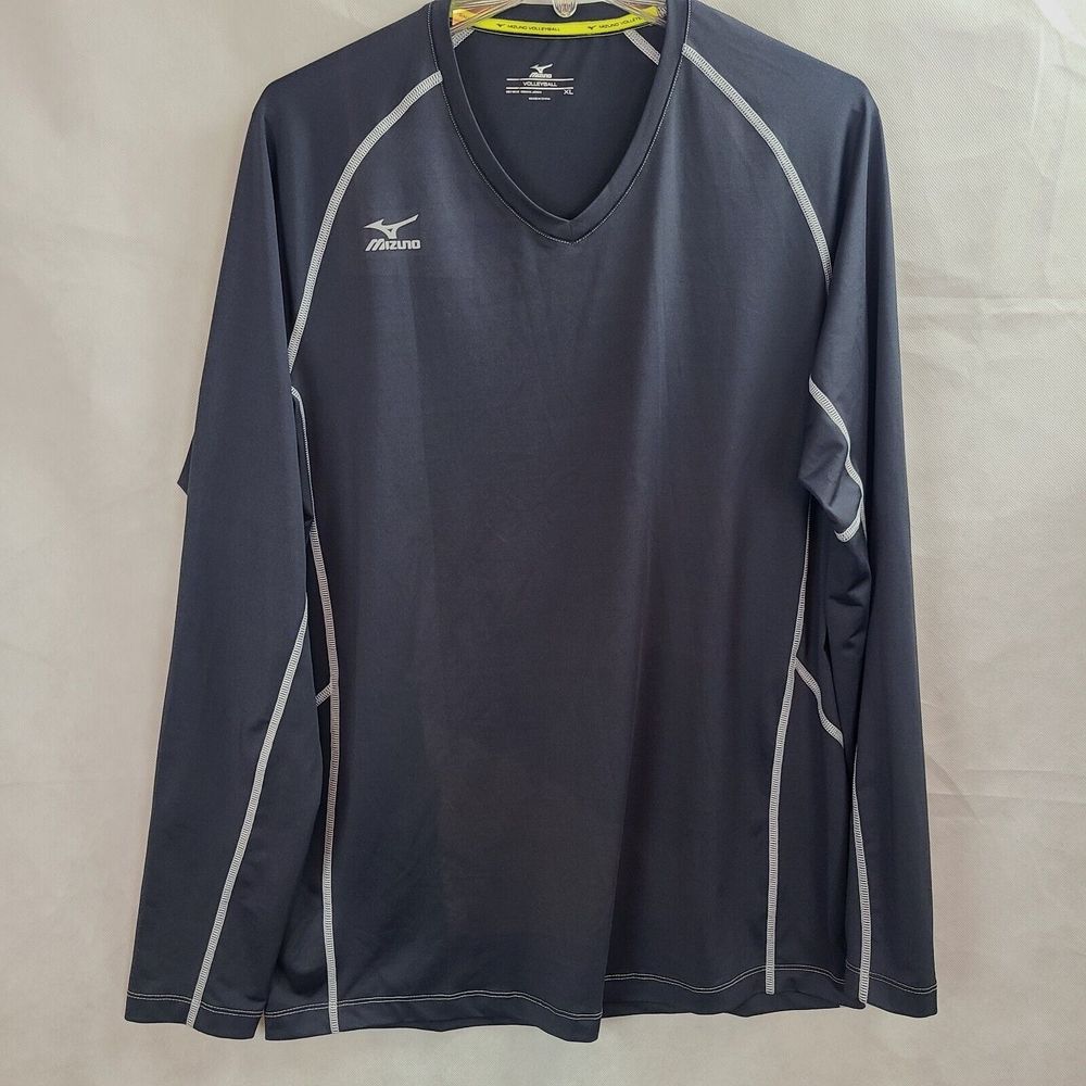 Mizuno Elite 9 Newport Long Sleeve Black Volleyball Jersey Women's (XL)